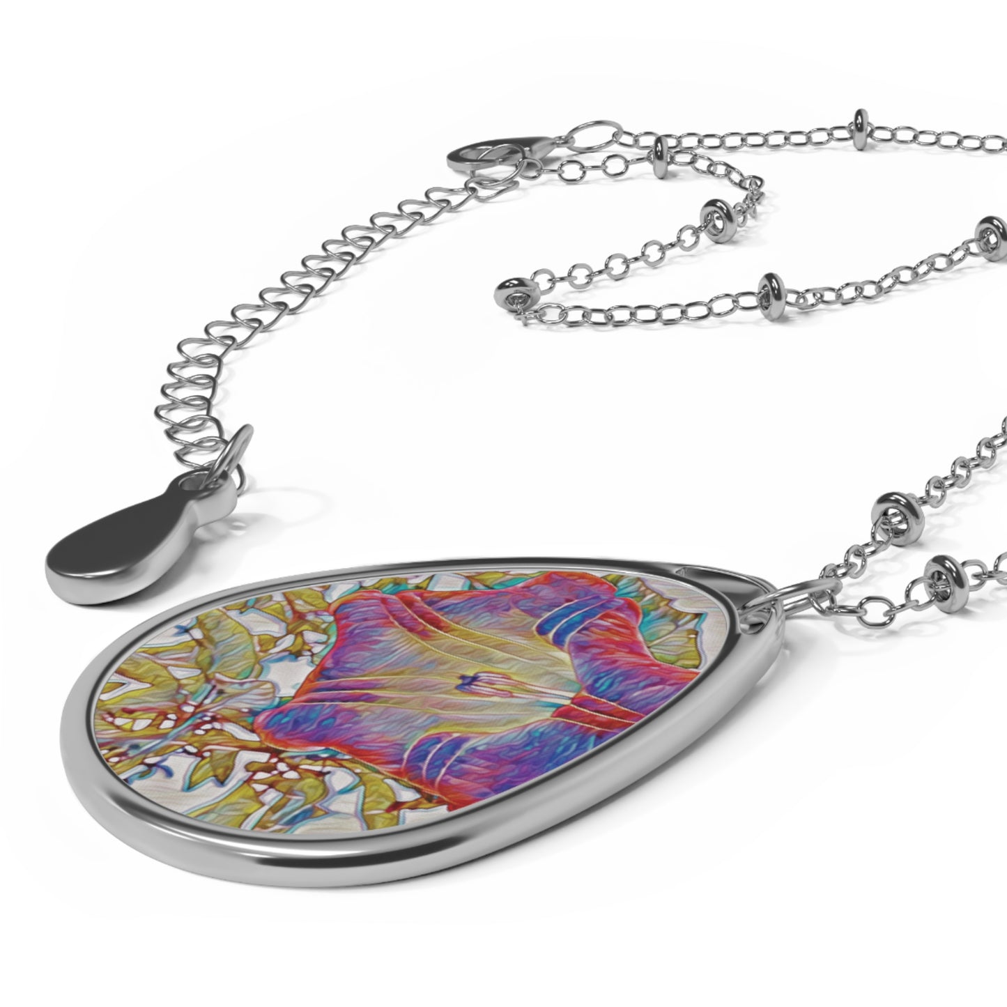 "Sacred Datura" by Brooke Lumbus | Pendant Necklace