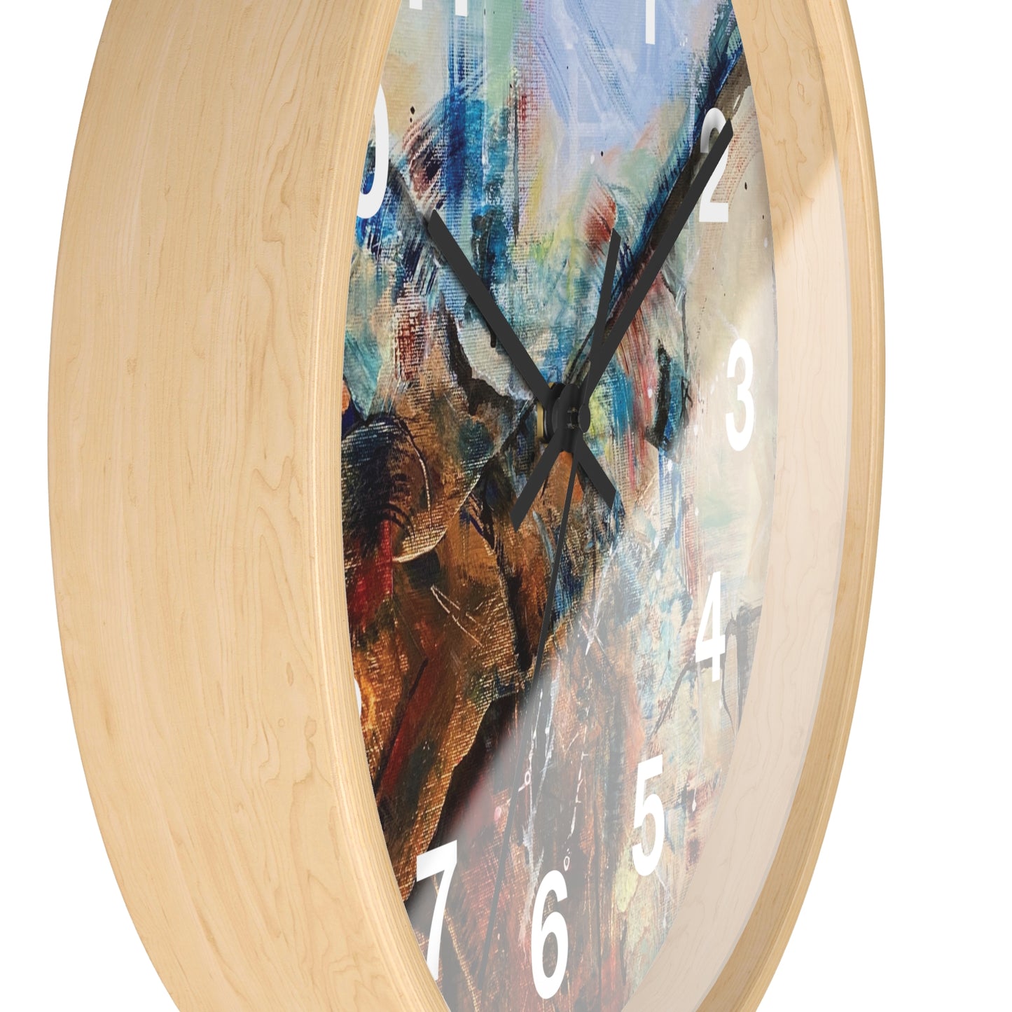 "Convergence" by Alex, Wall Clock