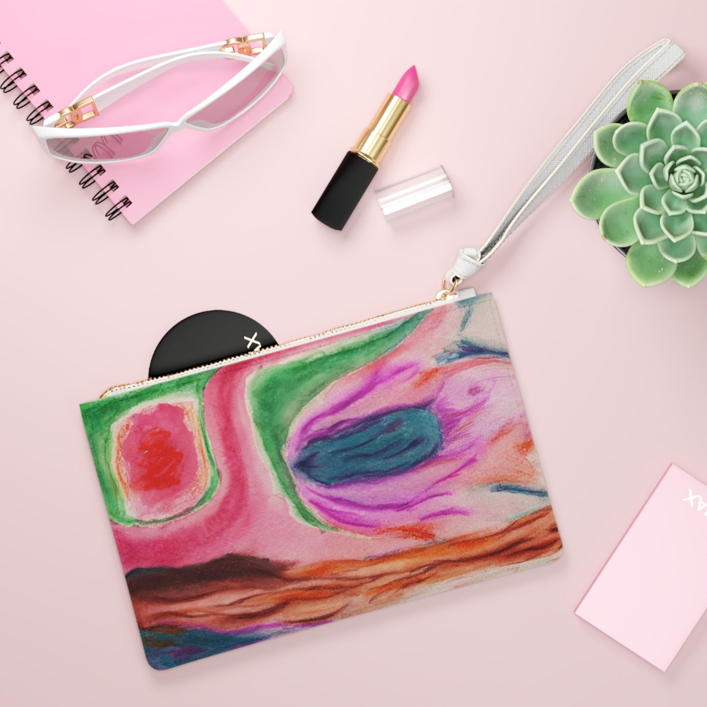 "Aura" by Pam Brown | Clutch Bag