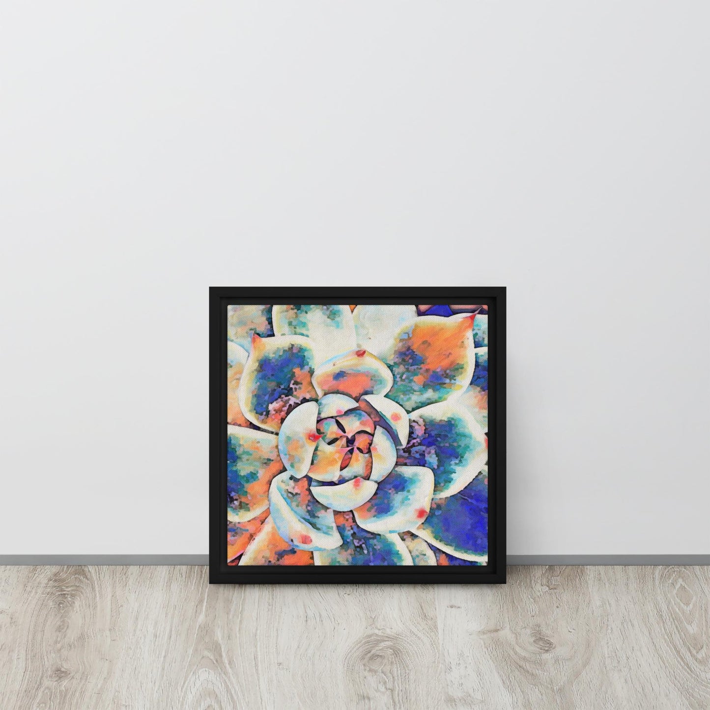 "Captured" by Brooke Lumbus | Framed Canvas Art Print