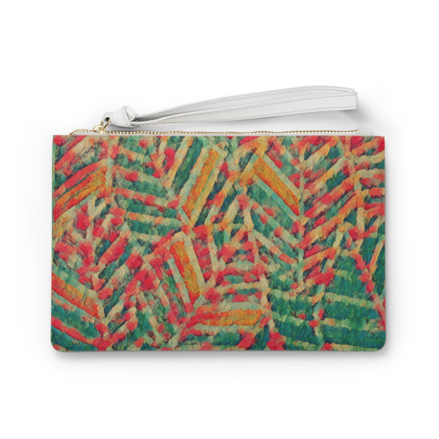 "Leafy" Clutch Bag | Art by Brooke Lumbus