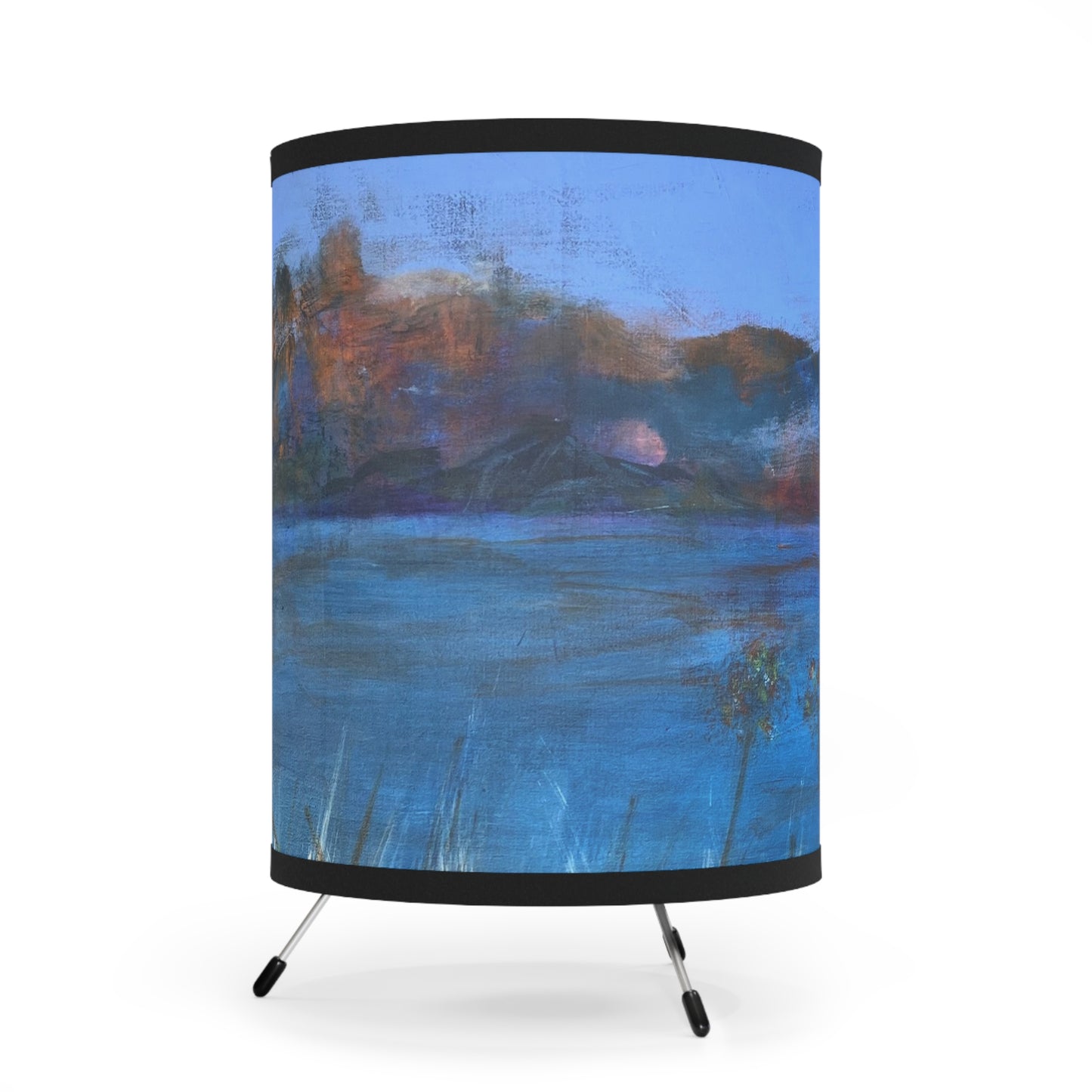 "Red Bluffs" Tripod Lamp | Art by Penny May Hineline