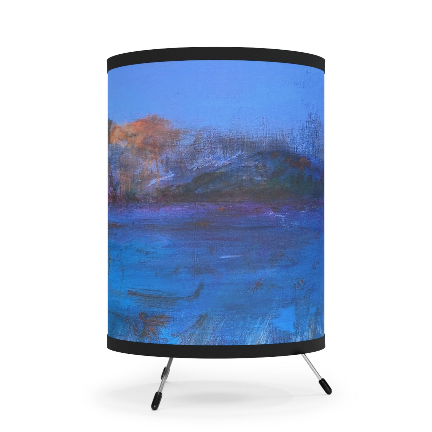 "Red Bluffs" Tripod Lamp | Art by Penny May Hineline