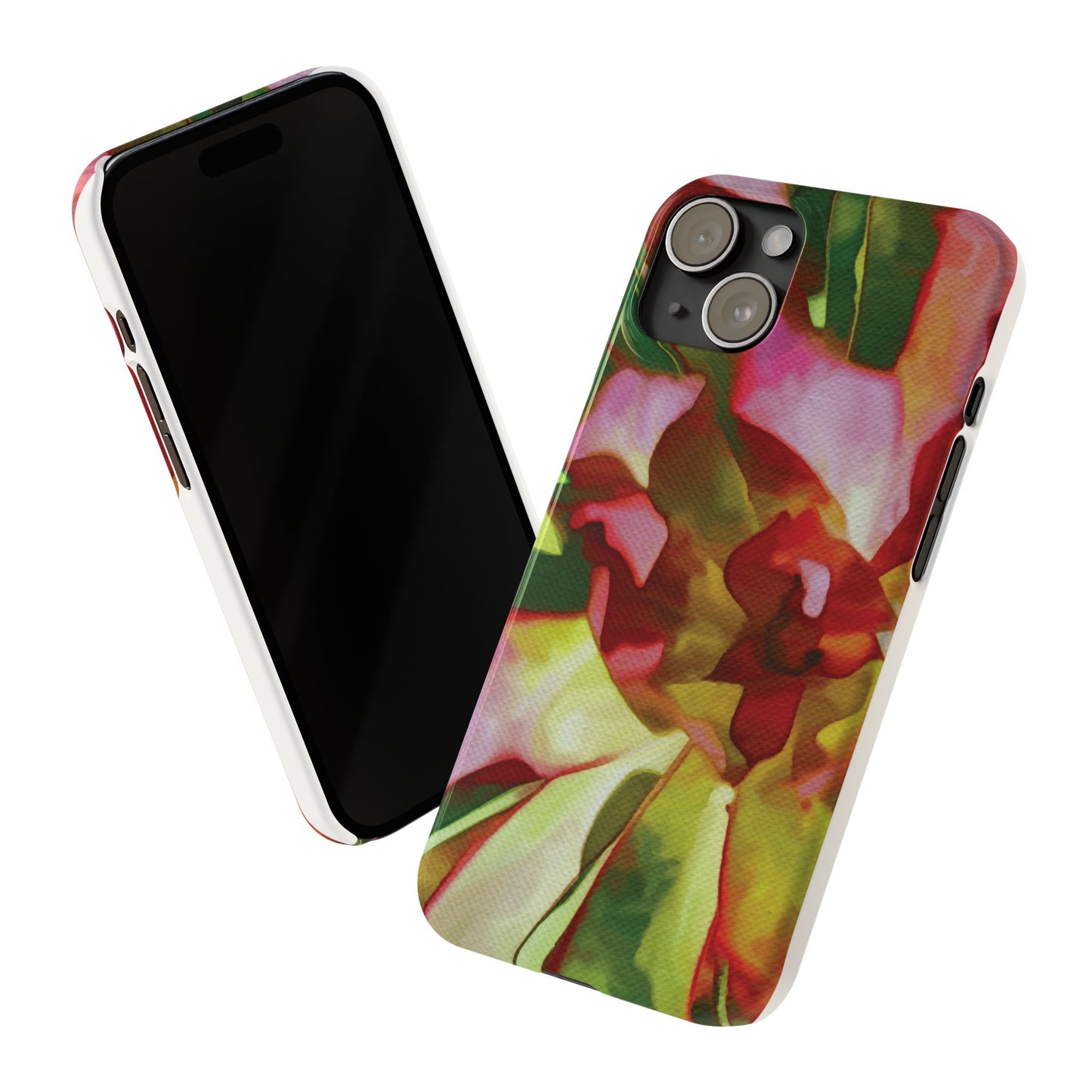 "Tropical" Phone Cases | Art by Brooke Lumbus