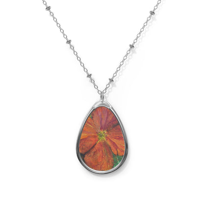 "Tangible" Oval Necklace | Art by Penny May Hineline