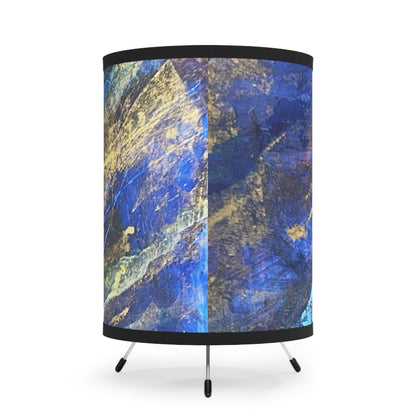 "Spectrum" Tripod Lamp | Art by Penny May Hineline