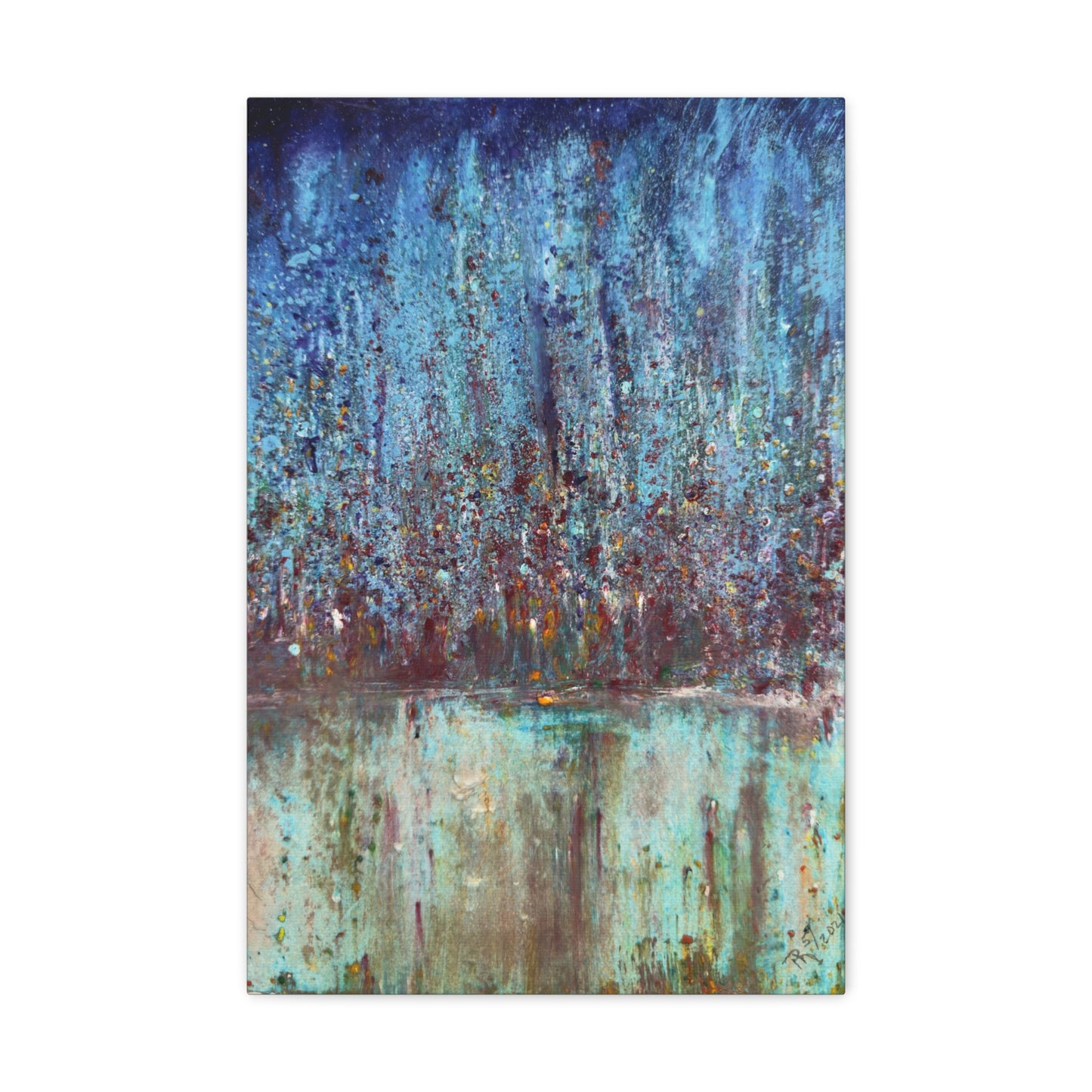 "City Lights" by Penny Hineline | Canvas Art Print