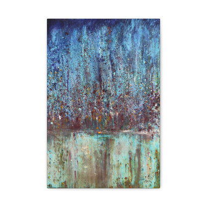 "City Lights" by Penny Hineline | Canvas Art Print