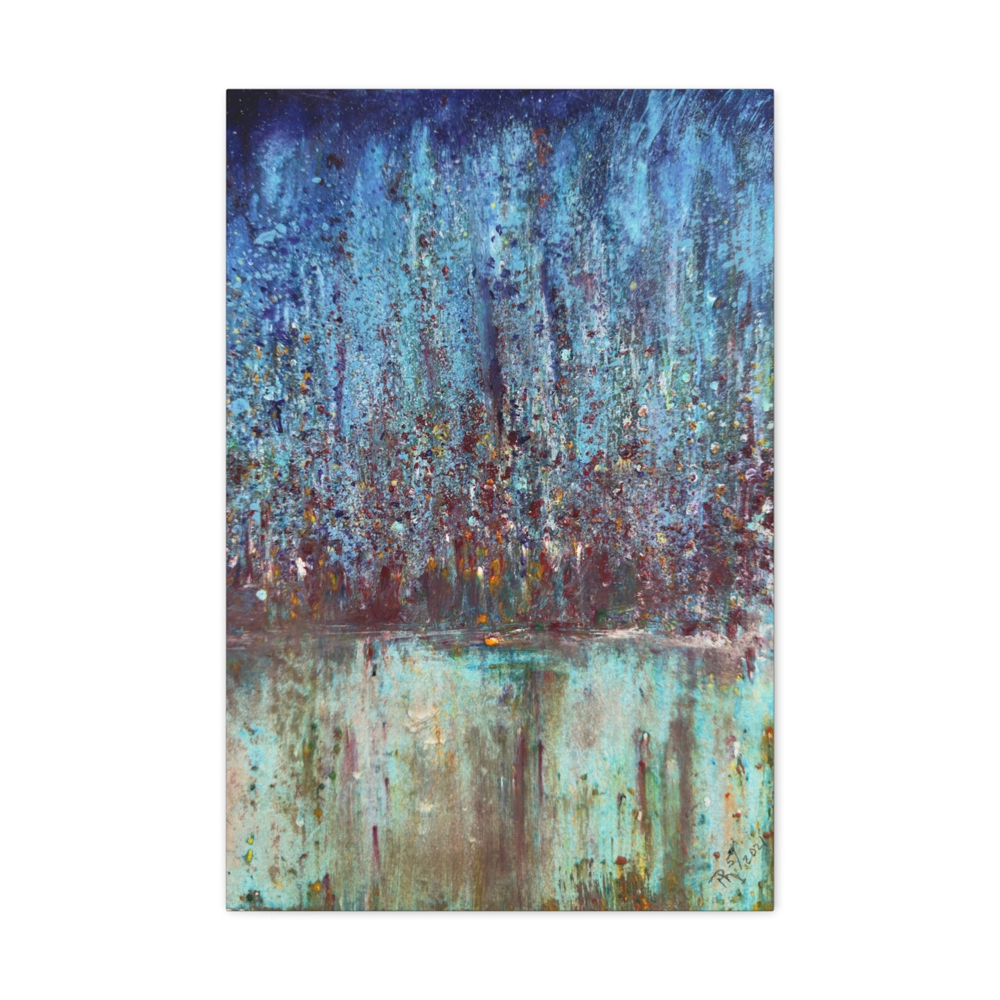 "City Lights" by Penny Hineline | Canvas Art Print