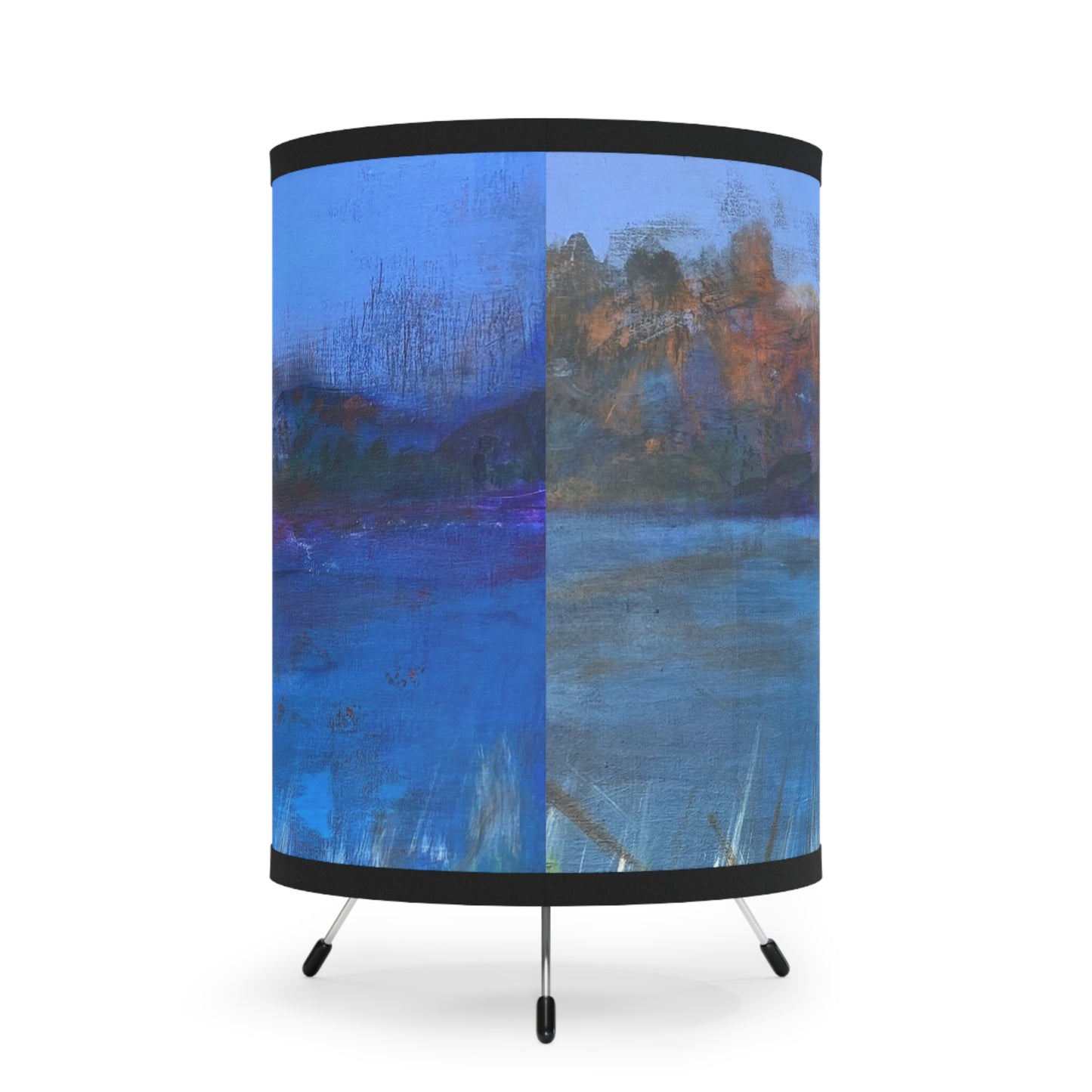 "Red Bluffs" Tripod Lamp | Art by Penny May Hineline