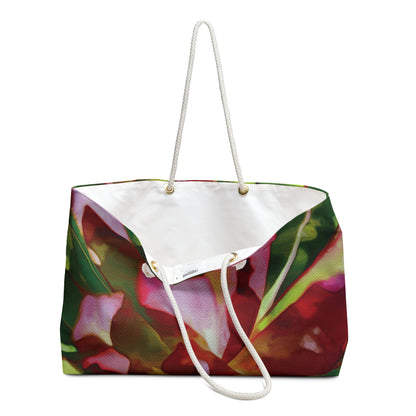 "Tropical" Weekender Tote | Art by Brooke Lumbus