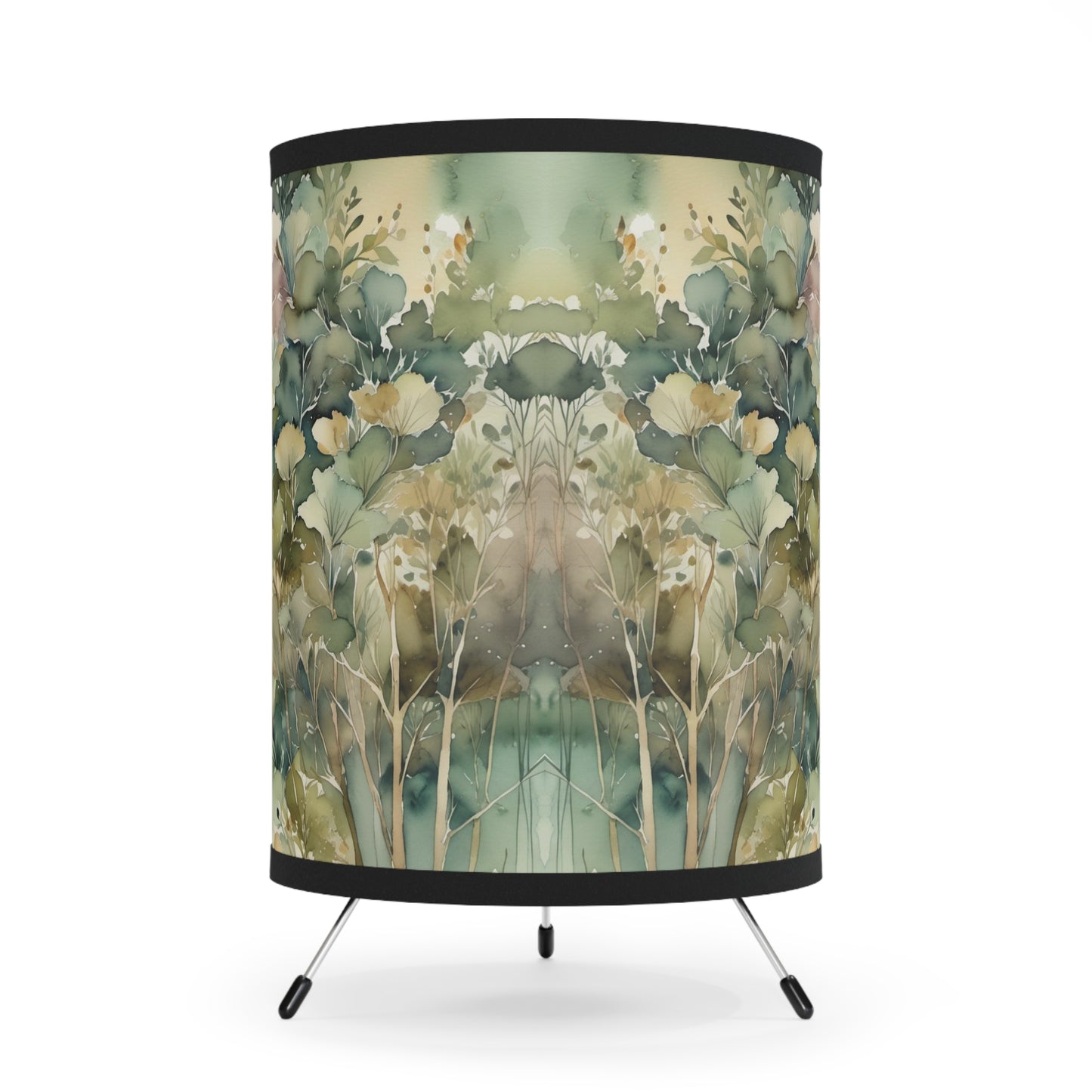 "Flora Dance" Tripod Lamp | Art by Brooke Lumbus