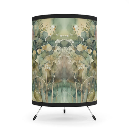 "Flora Dance" Tripod Lamp | Art by Brooke Lumbus