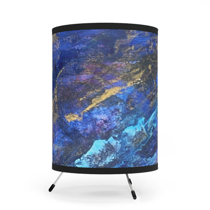 "Spectrum" Tripod Lamp | Art by Penny May Hineline