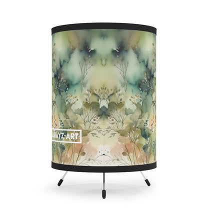 "Flora Dance" Tripod Lamp | Art by Brooke Lumbus