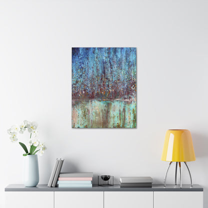 "City Lights" by Penny Hineline | Canvas Art Print