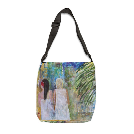 "Besties" Adjustable Tote Bag | Art by Penny May Hineline