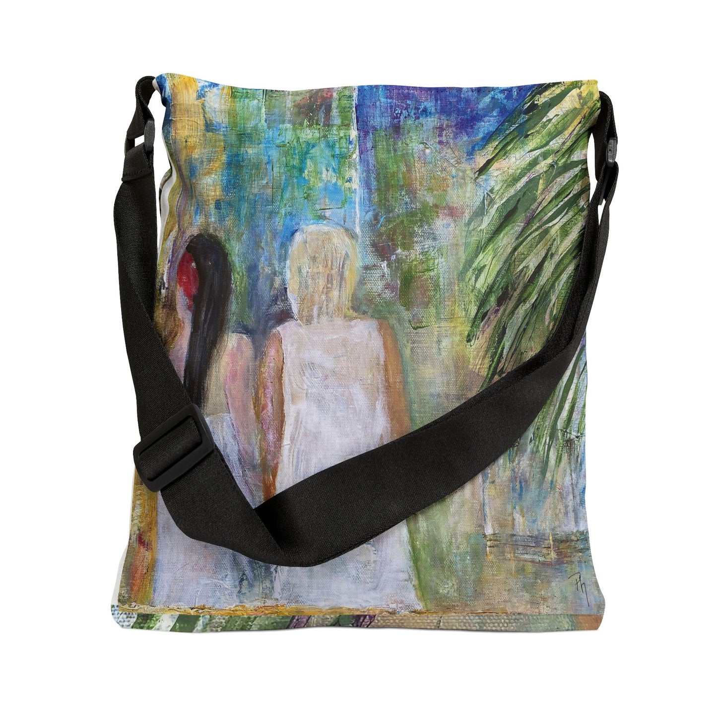 "Besties" Adjustable Tote Bag | Art by Penny May Hineline