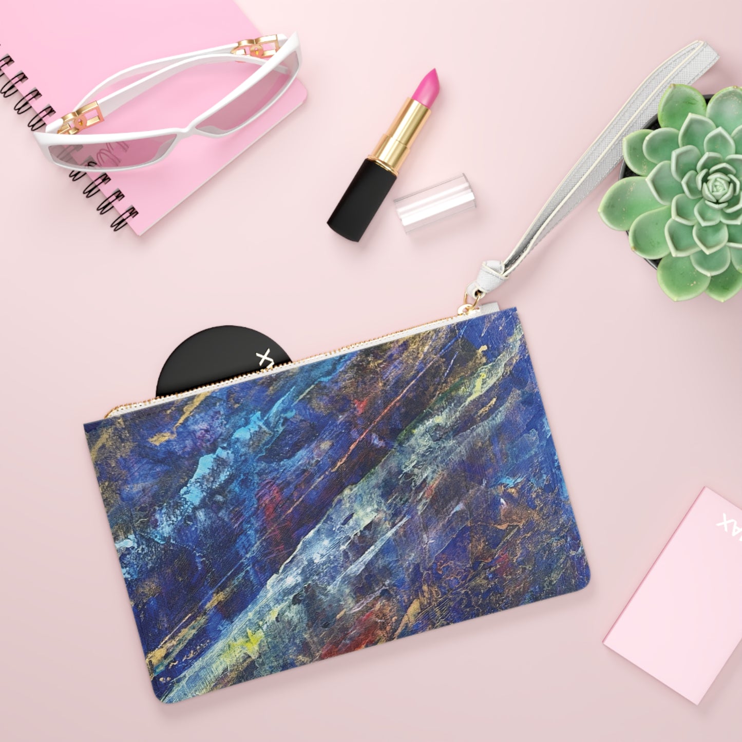 "Spectrum" Clutch Bag | Art by Penny May Hineline