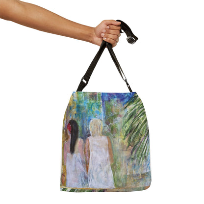 "Besties" Adjustable Tote Bag | Art by Penny May Hineline