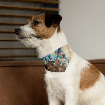 "Convergence" Pet Bandana | by Alex May