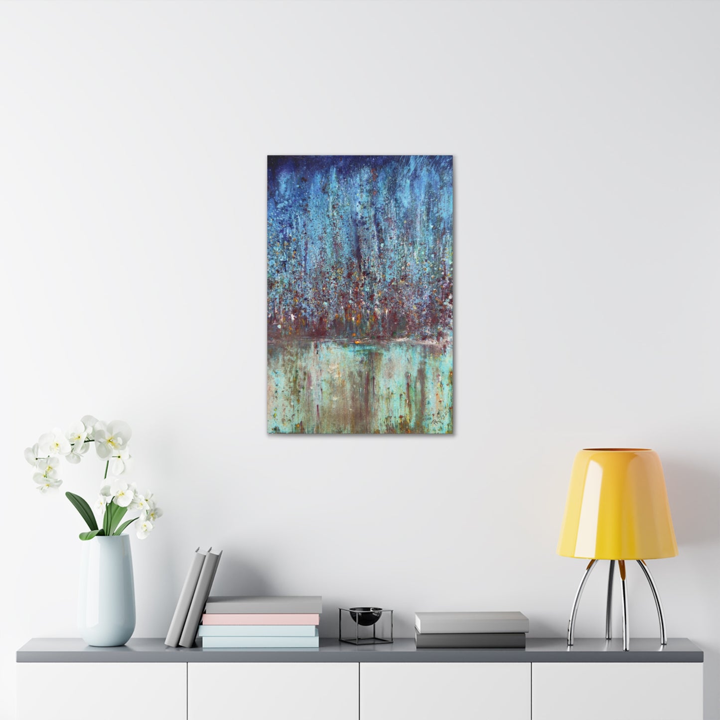 "City Lights" by Penny Hineline | Canvas Art Print