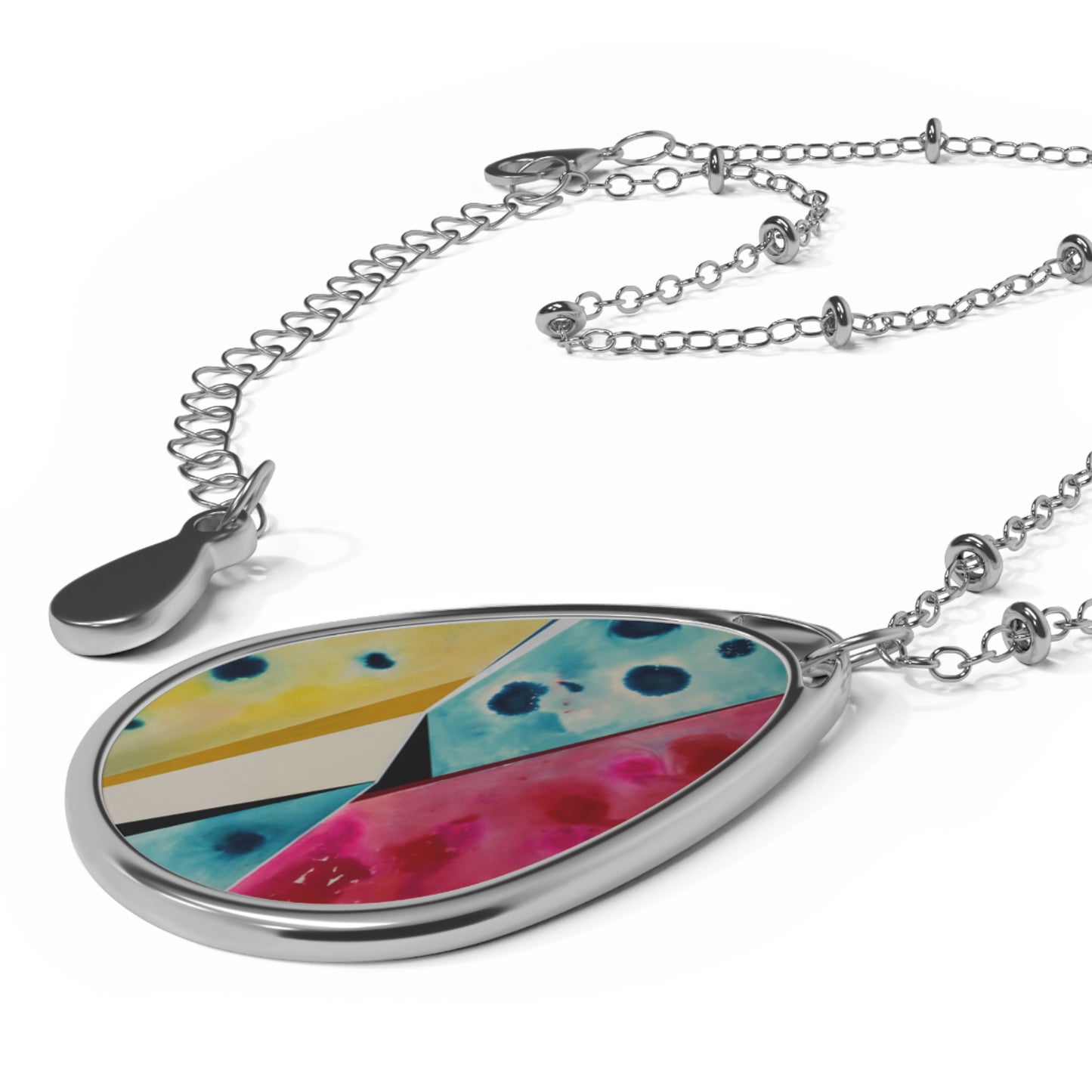 "Crescendo" Oval Necklace | Art by Pam Brown