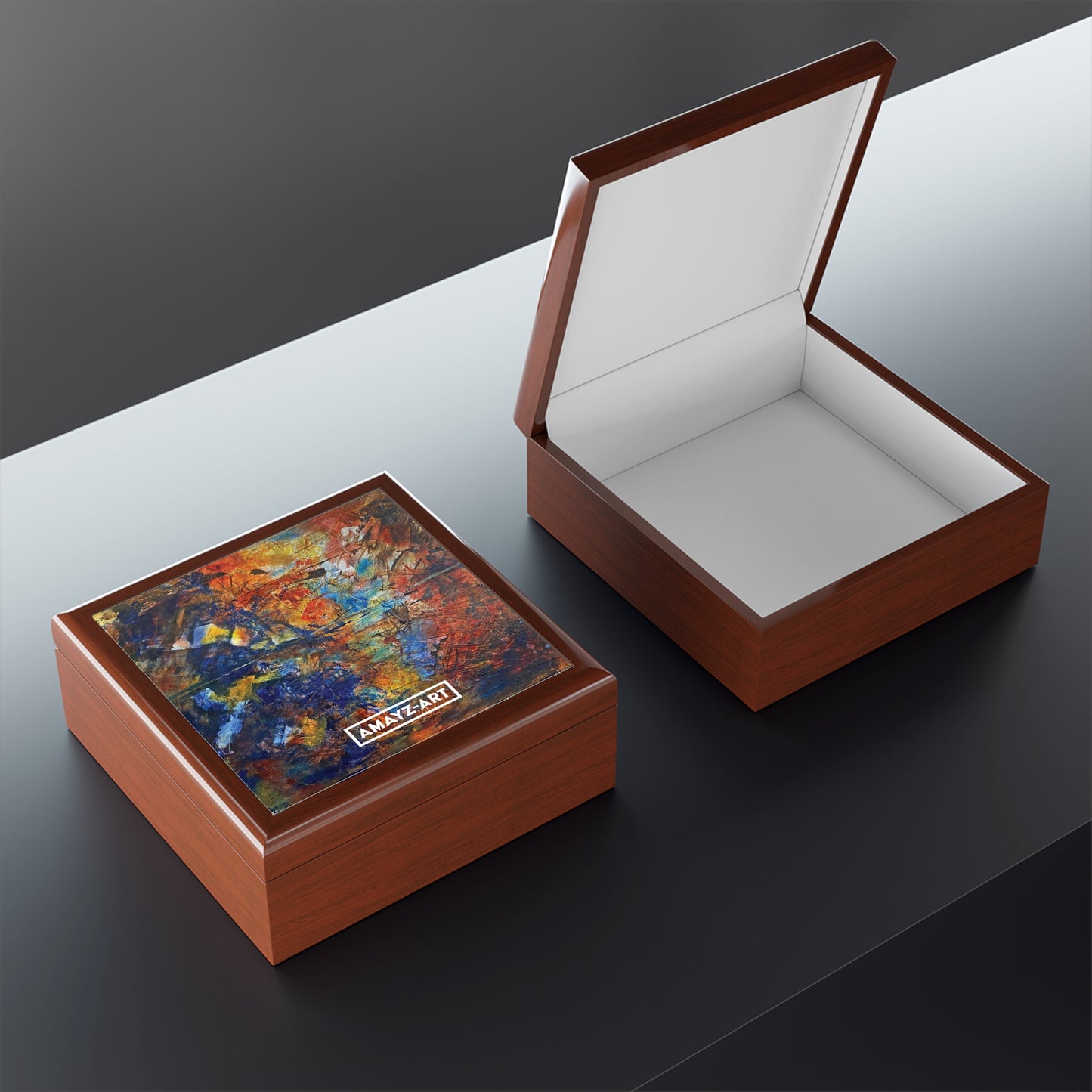 "Cavern" Jewelry Box | Art by Alex May