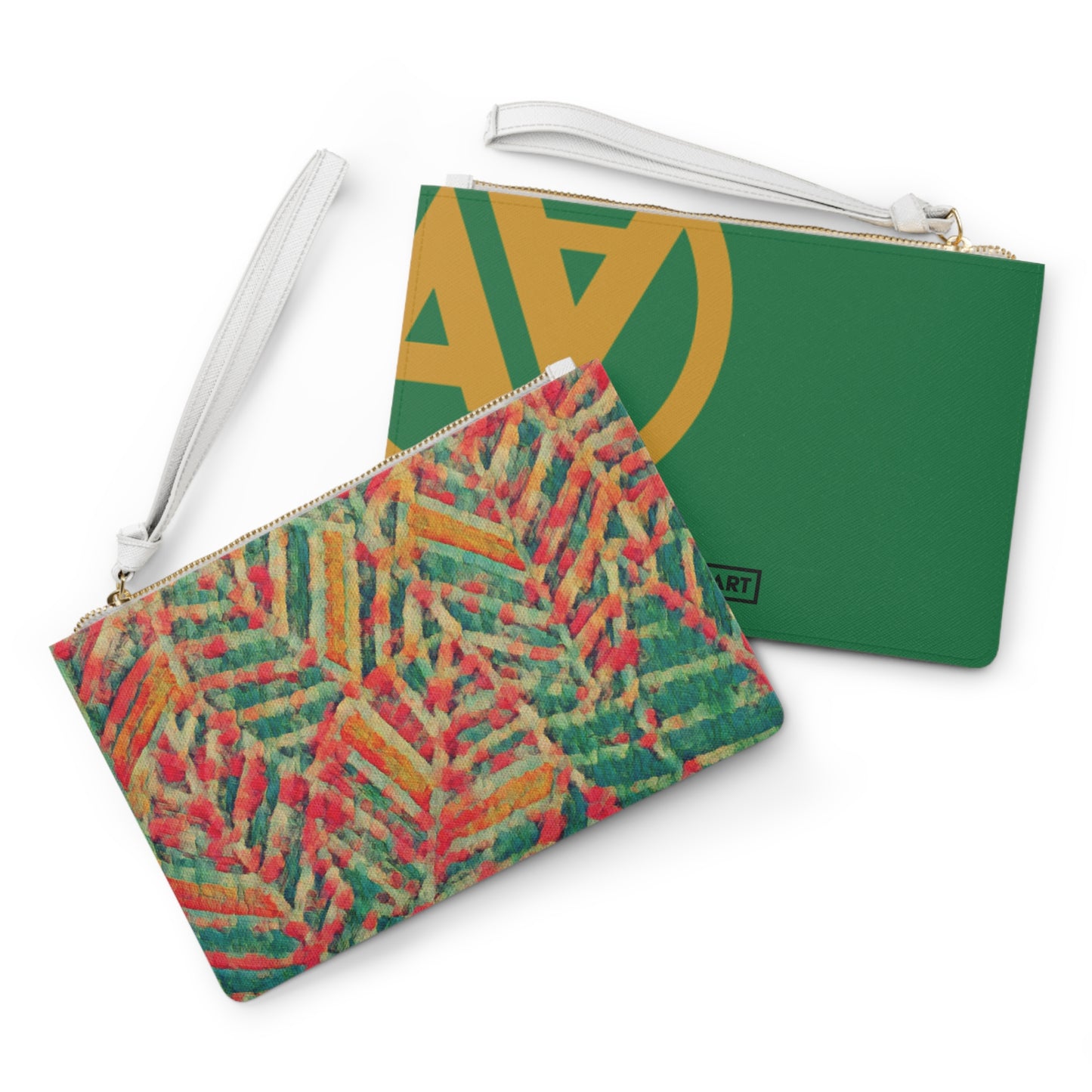 "Leafy" Clutch Bag | Art by Brooke Lumbus