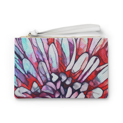 "Flora Burst" Clutch Bag | Art by Brooke Lumbus