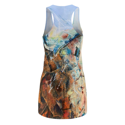 "Convergence" Women's Racerback Dress | Art by Alexandra May