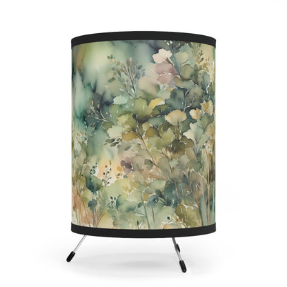 "Flora Dance" Tripod Lamp | Art by Brooke Lumbus