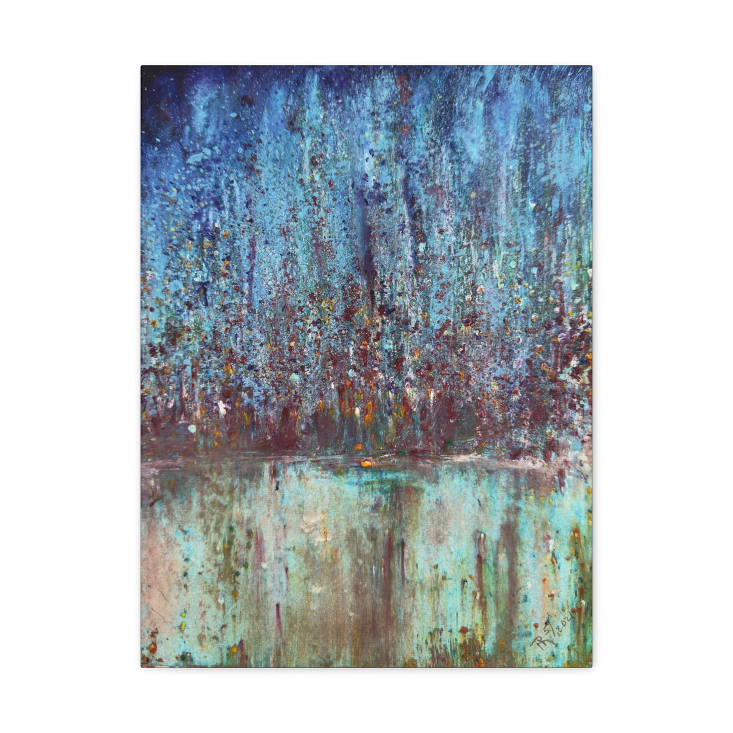 "City Lights" by Penny Hineline | Canvas Art Print