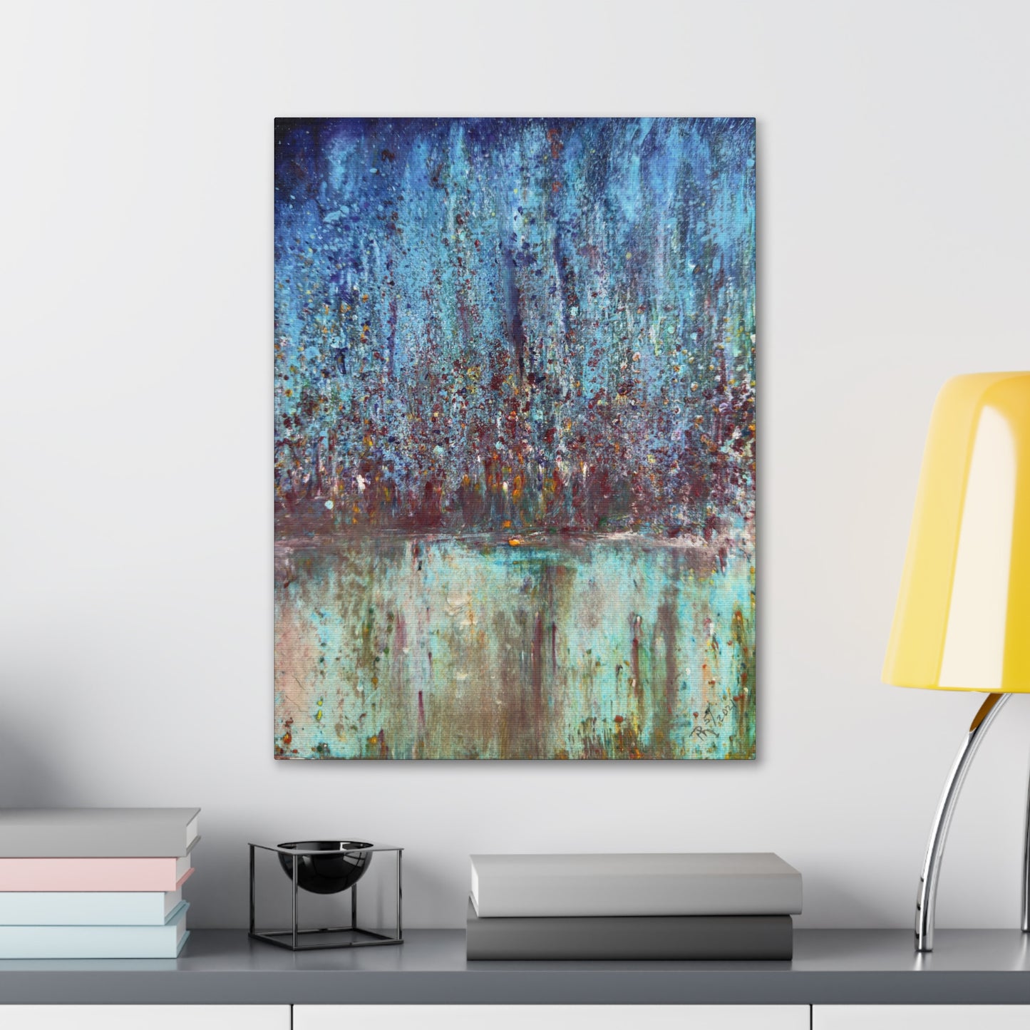 "City Lights" by Penny Hineline | Canvas Art Print