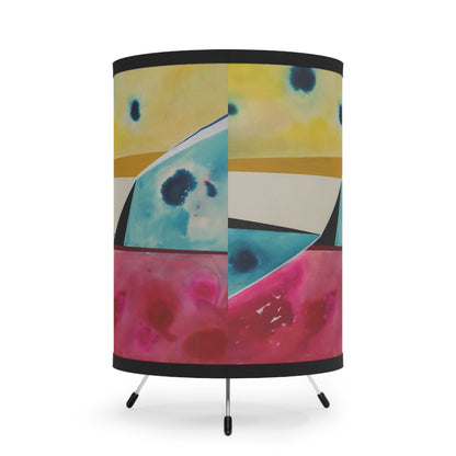 "Crescendo" Tripod Lamp | Art by Pamela Brown