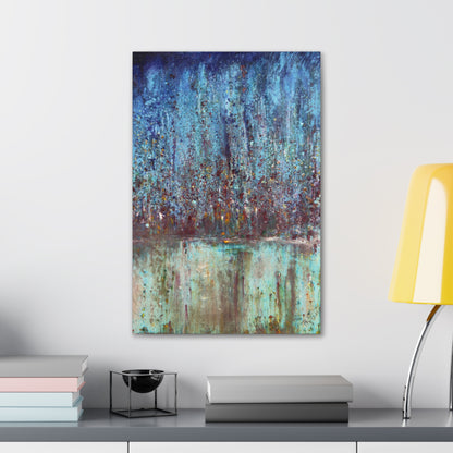 "City Lights" by Penny Hineline | Canvas Art Print