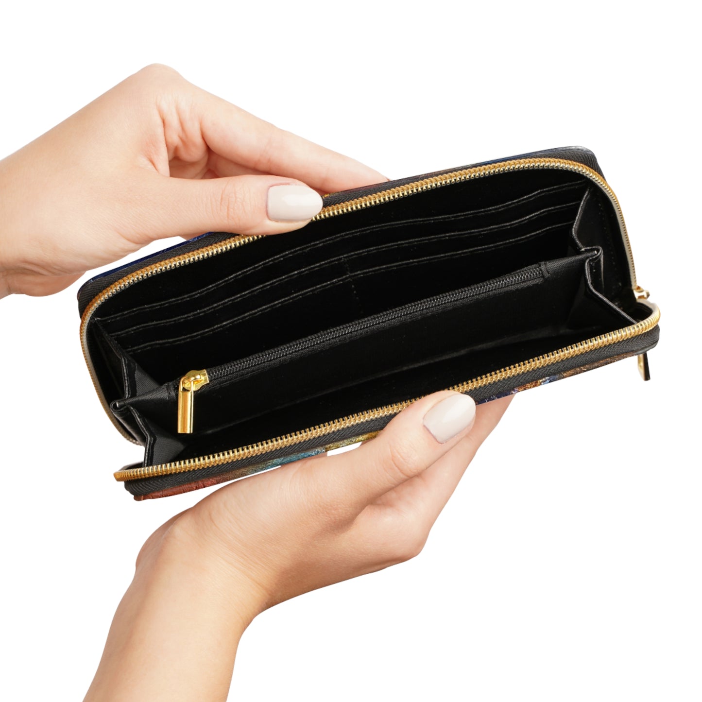 "Cavern" by Alex May | Zipper Wallet