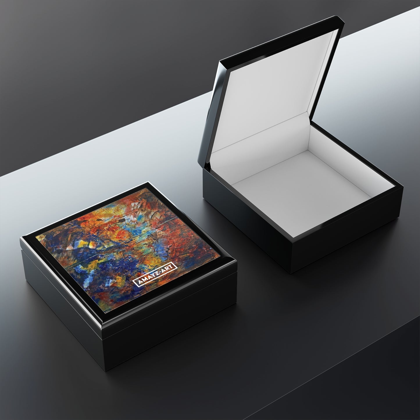 "Cavern" Jewelry Box | Art by Alex May