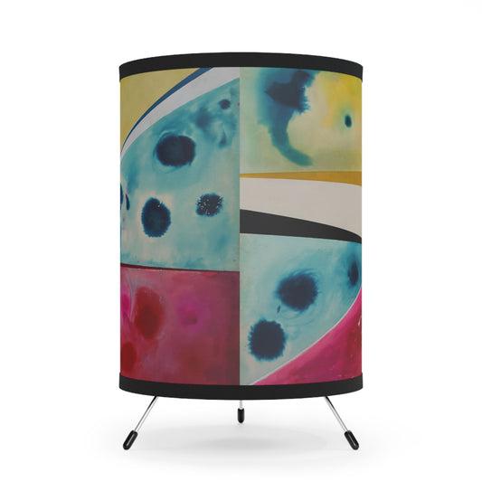 "Crescendo" Tripod Lamp | Art by Pamela Brown